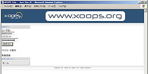 XOOPS�̉��